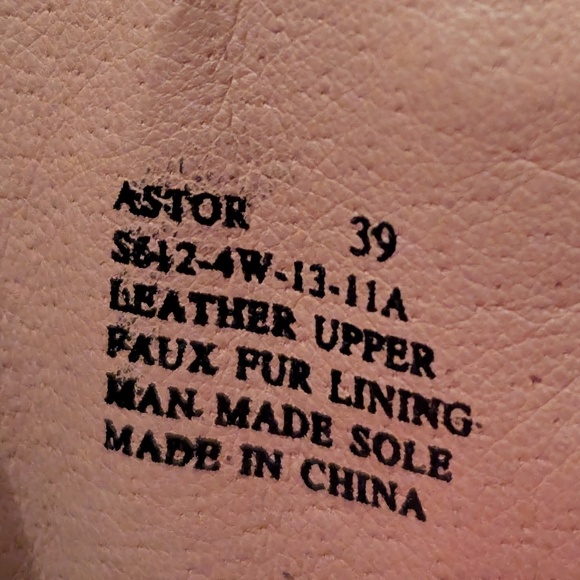 Miz Mooz Amelia Tall Leather Boots - Burgundy Wine - Size 39 (8.5/9) - Picture 9 of 11